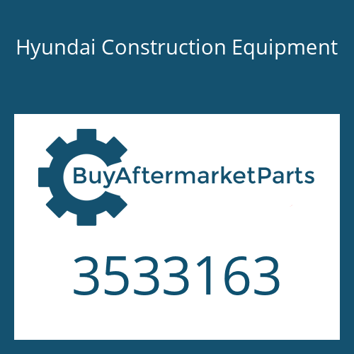 3533163 Hyundai Construction Equipment RING-RETAINING
