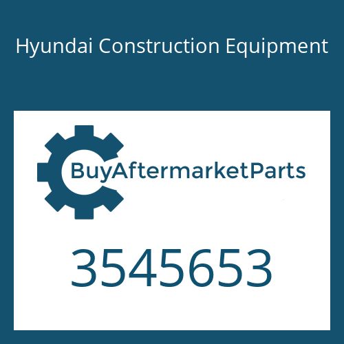 3545653 Hyundai Construction Equipment KIT-TURBO REPAIR