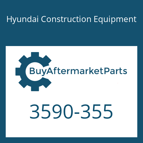 3590-355 Hyundai Construction Equipment SPRING