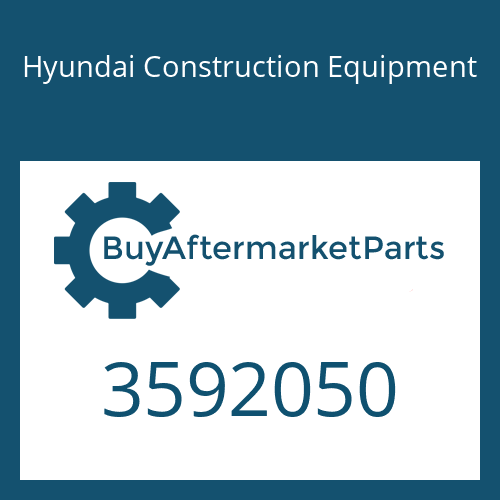 3592050 Hyundai Construction Equipment NUT-HEX FLANGE