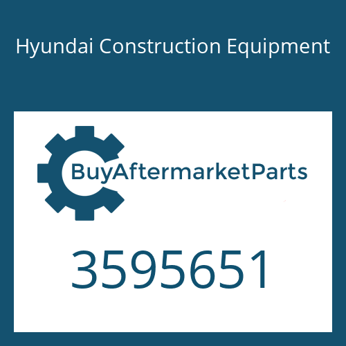 3595651 Hyundai Construction Equipment BEARING-TUR THRUST