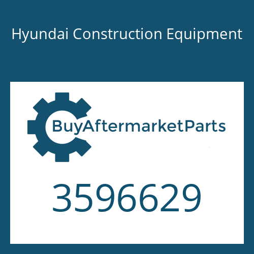 3596629 Hyundai Construction Equipment TURBOCHARGER ASSY