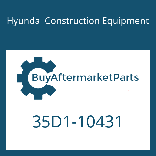 35D1-10431 Hyundai Construction Equipment CLAMP