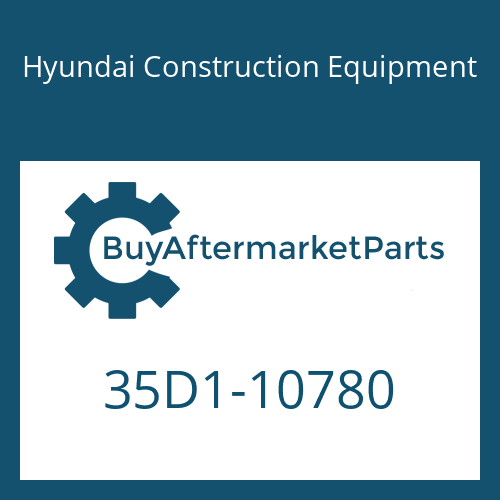 35D1-10780 Hyundai Construction Equipment PIPE ASSY-HYD