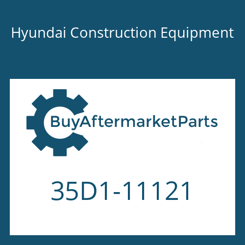 35D1-11121 Hyundai Construction Equipment PIPE ASSY-HYD