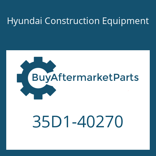35D1-40270 Hyundai Construction Equipment BEARING-ROLLER