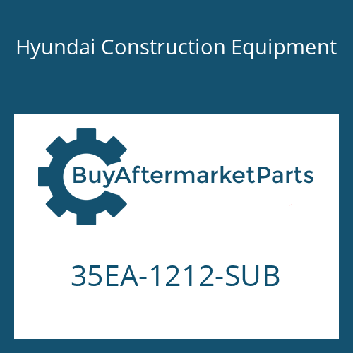 35EA-1212-SUB Hyundai Construction Equipment PIPE ASSY-HYD