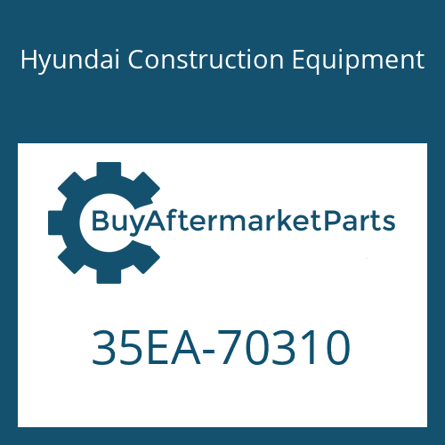 35EA-70310 Hyundai Construction Equipment VALVE-CHECK DB LH