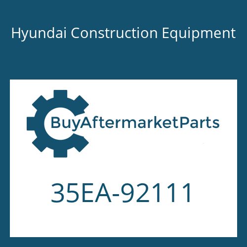 35EA-92111 Hyundai Construction Equipment PIPE ASSY-HYD