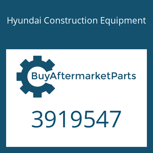 3919547 Hyundai Construction Equipment FLYWHEEL ASSY(FLYWHEEL+GEAR)