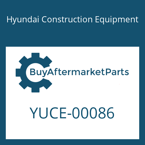 YUCE-00086 Hyundai Construction Equipment O-RING