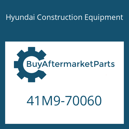 41M9-70060 Hyundai Construction Equipment PIN-JOINT