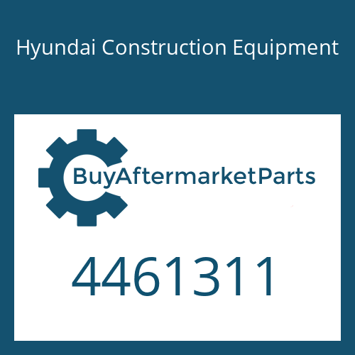 4461311 Hyundai Construction Equipment SERVO COVER GASKET