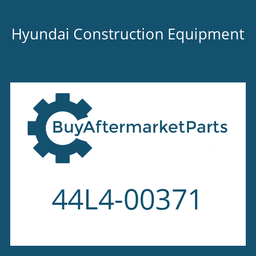 44L4-00371 Hyundai Construction Equipment BLOCK