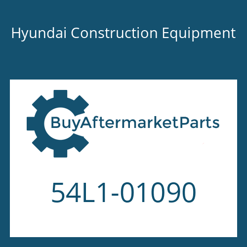 54L1-01090 Hyundai Construction Equipment PLATE