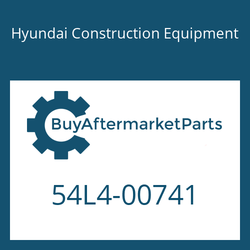 54L4-00741 Hyundai Construction Equipment BLOCK