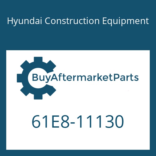 61E8-11130 Hyundai Construction Equipment PIN-JOINT