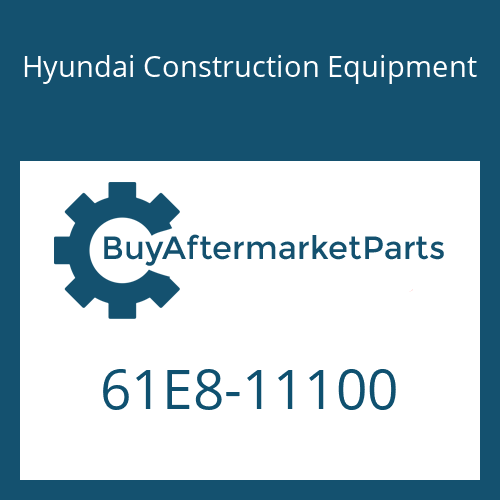 61E8-11100 Hyundai Construction Equipment PIN-JOINT