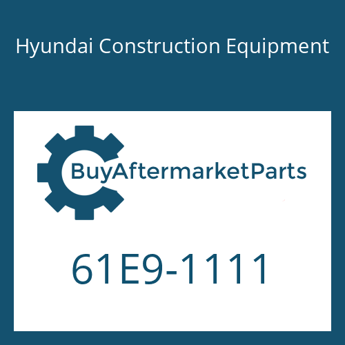 61E9-1111 Hyundai Construction Equipment PIN-JOINT