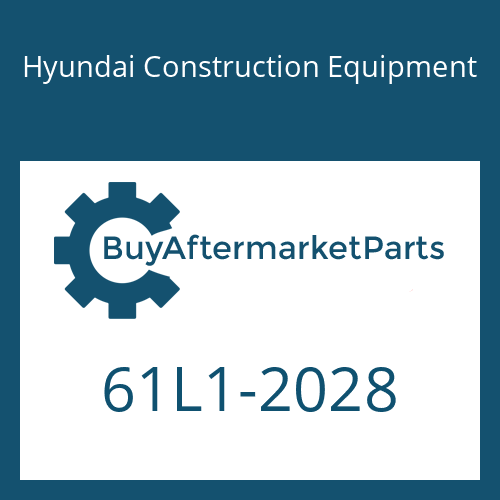 61L1-2028 Hyundai Construction Equipment O-RING