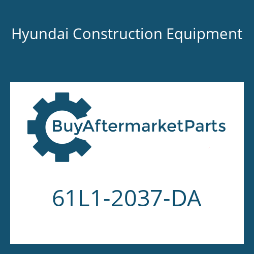 61L1-2037-DA Hyundai Construction Equipment WASHER-HARDEN