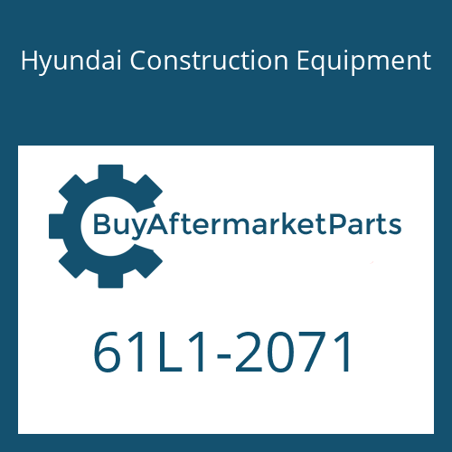 61L1-2071 Hyundai Construction Equipment PIN-JOINT