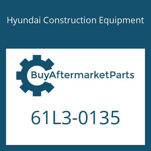 61L3-0135 Hyundai Construction Equipment PIN-JOINT