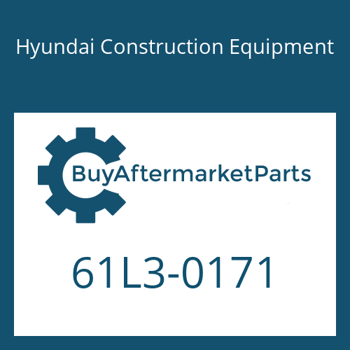 61L3-0171 Hyundai Construction Equipment TOOTH-RH