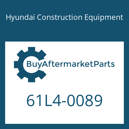 61L4-0089 Hyundai Construction Equipment PIN-JOINT