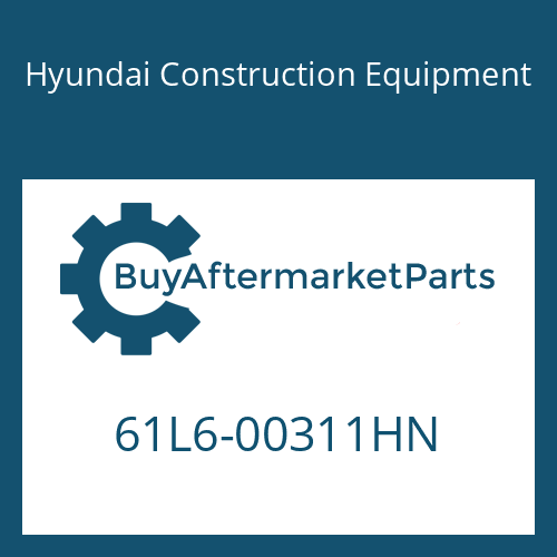 61L6-00311HN Hyundai Construction Equipment CUTTINGEDGE-SD