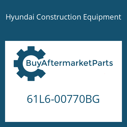 61L6-00770BG Hyundai Construction Equipment ADAPTER-TOOTH CT