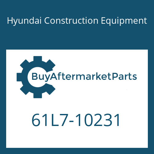 61L7-10231 Hyundai Construction Equipment PIN-JOINT