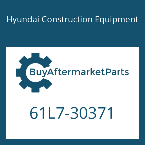 61L7-30371 Hyundai Construction Equipment PIN-JOINT
