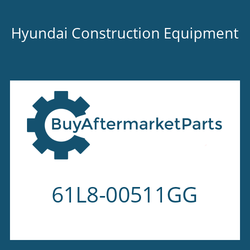 61L8-00511GG Hyundai Construction Equipment TOOTH-RH