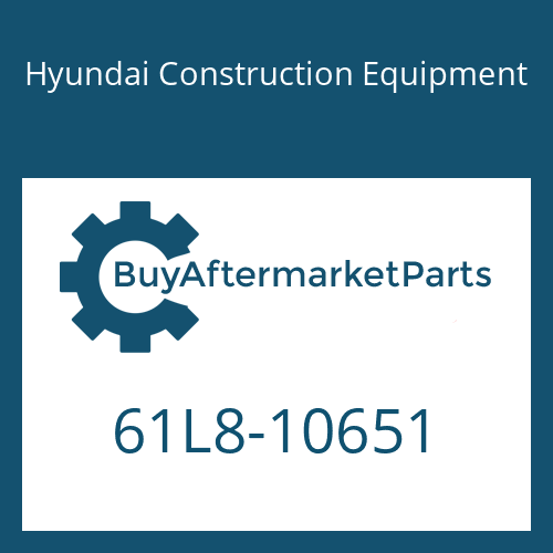 61L8-10651 Hyundai Construction Equipment PIN-JOINT