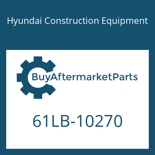 61LB-10270 Hyundai Construction Equipment SPACER