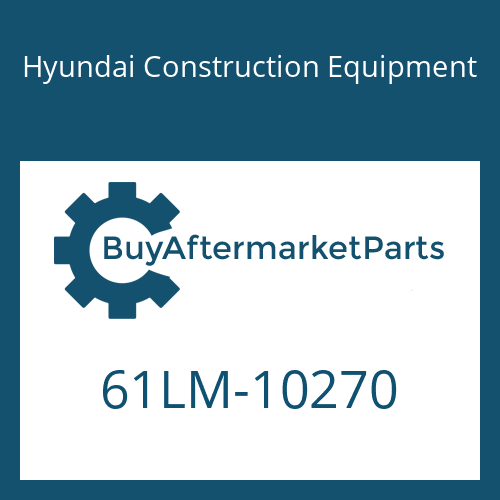 61LM-10270 Hyundai Construction Equipment SPACER-PIN