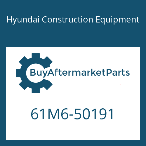 61M6-50191 Hyundai Construction Equipment PIN