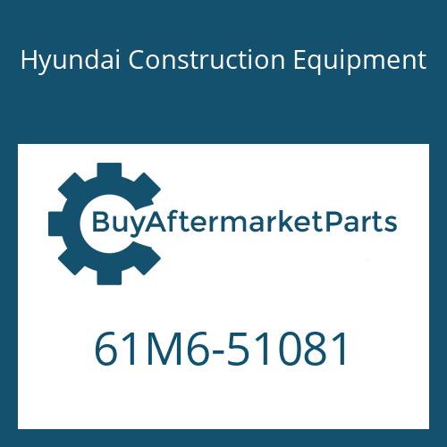 61M6-51081 Hyundai Construction Equipment ROD ASSY-CONTROL