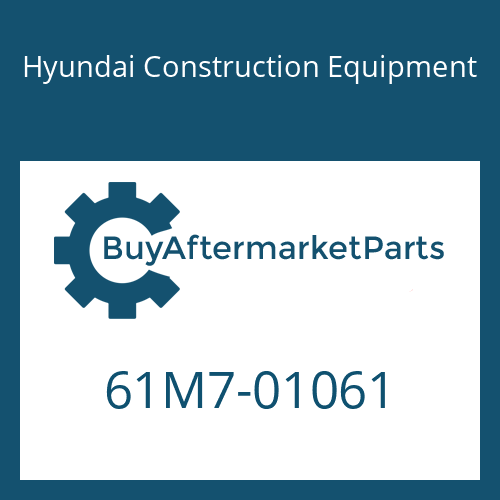 61M7-01061 Hyundai Construction Equipment PIN-JOINT