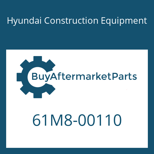 61M8-00110 Hyundai Construction Equipment SPACER-PIN