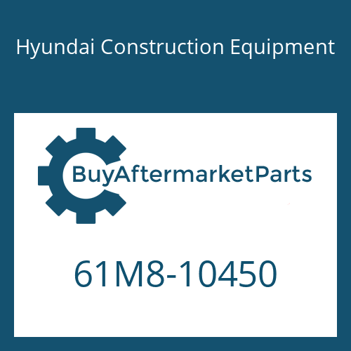 61M8-10450 Hyundai Construction Equipment PLATE-TAPPED