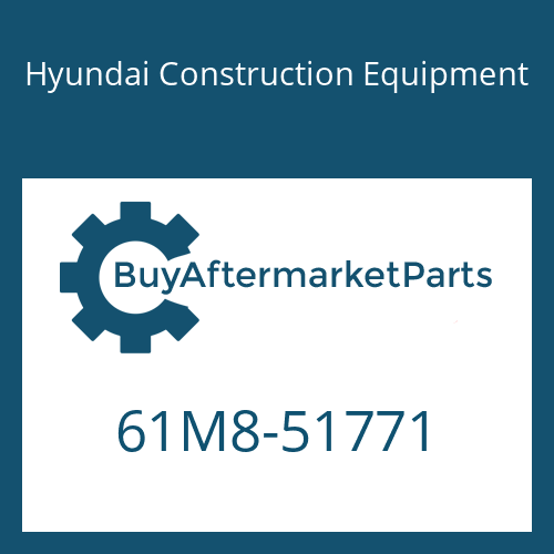 61M8-51771 Hyundai Construction Equipment PIN-JOINT