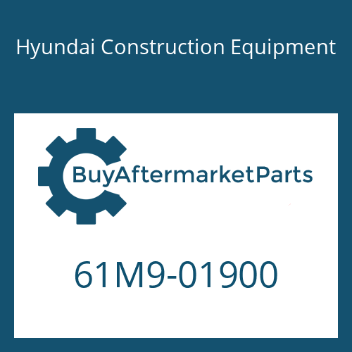61M9-01900 Hyundai Construction Equipment NUT-HEX SLOT