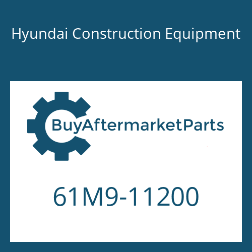 61M9-11200 Hyundai Construction Equipment STOP PLATE