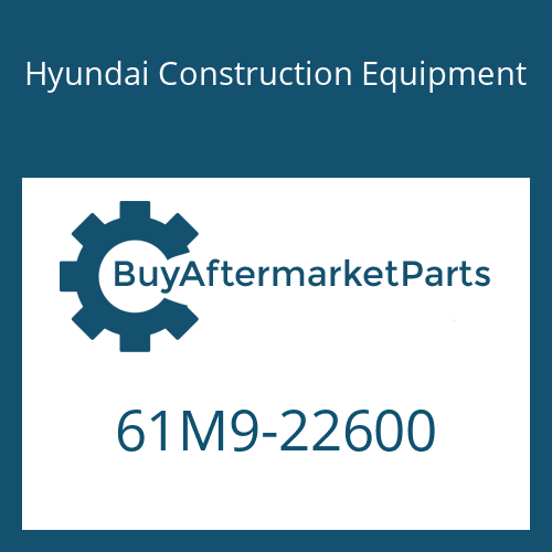 61M9-22600 Hyundai Construction Equipment ARM ASSY-1.90M