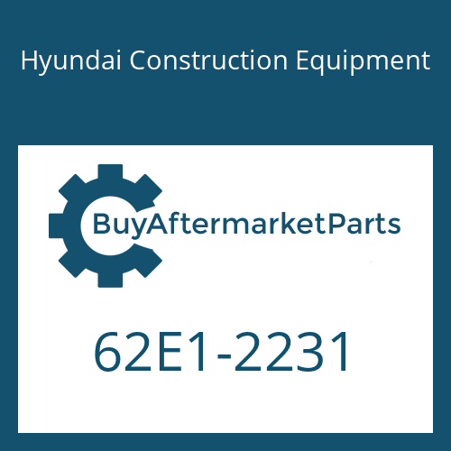 62E1-2231 Hyundai Construction Equipment LUG WA-RH