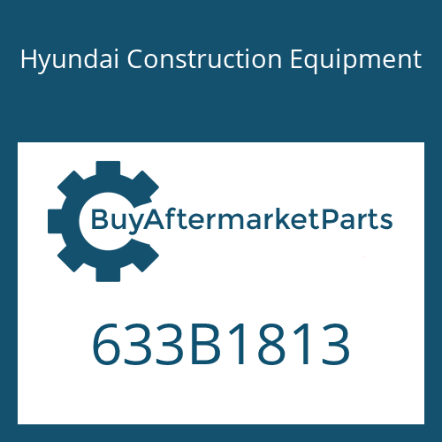 633B1813 Hyundai Construction Equipment O-RING