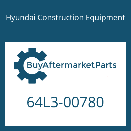64L3-00780 Hyundai Construction Equipment CUTTINGEDGE-SD