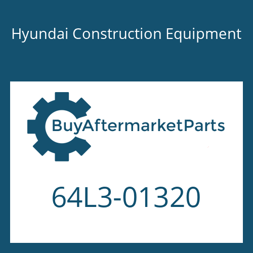 64L3-01320 Hyundai Construction Equipment BOLT-TOOTH